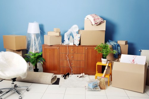 Organized storage solutions by man with van