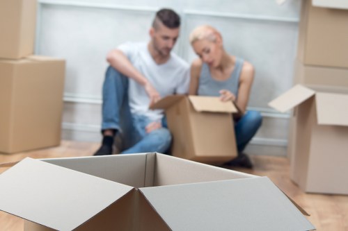 High-quality packing materials used by Storage Finchley services