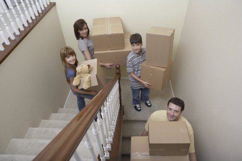Professional removal truck drivers in Finchley